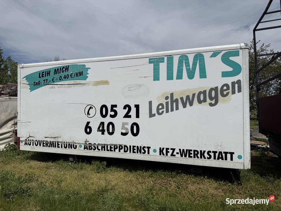 Kontener samochodowy Pozostałe lubelskie Garbów