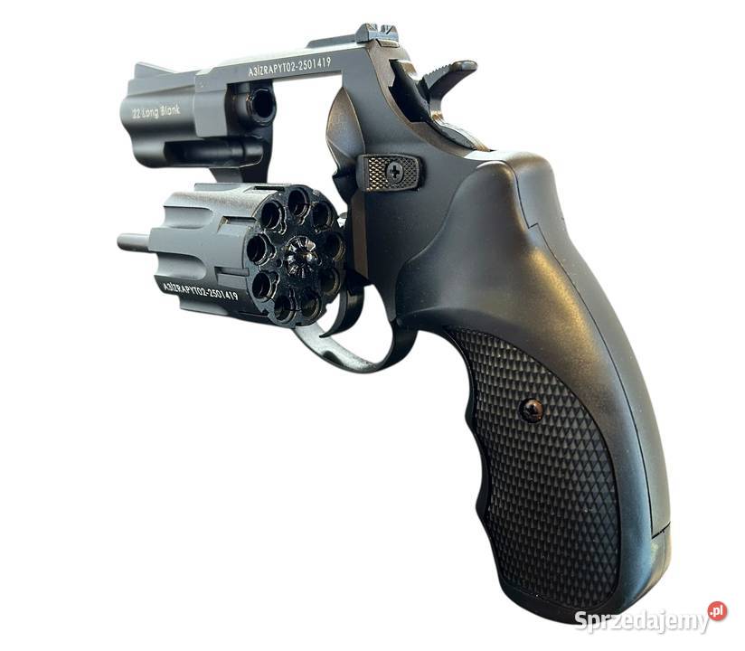 Rewolwer hukowy ZORAKI 6mm CZARNY 100 naboi LONG Poznań