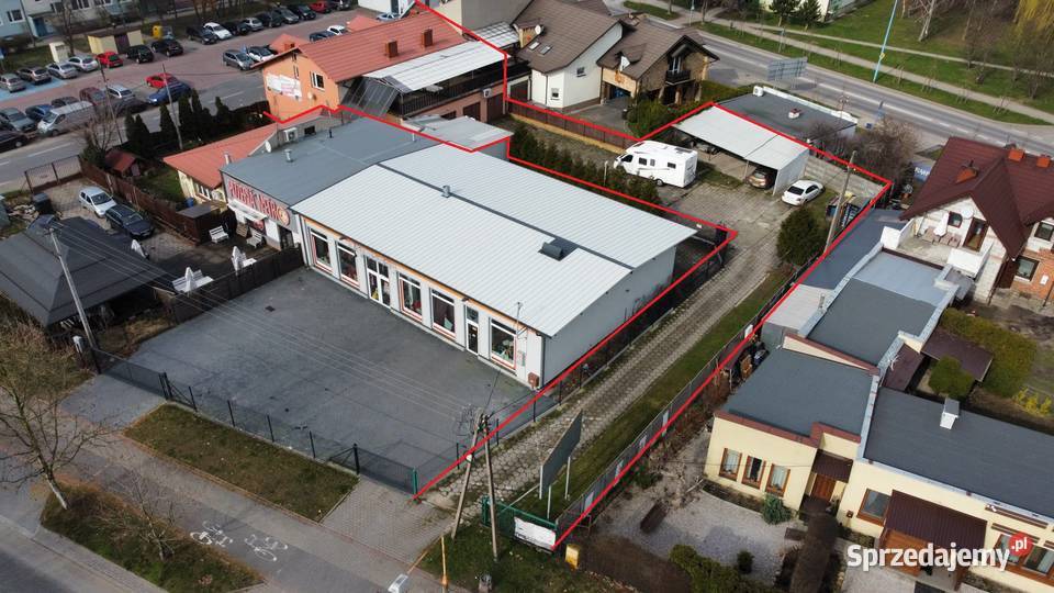 Obiekt mieszkalno handlowo usługowy Skierniewice sprzedam