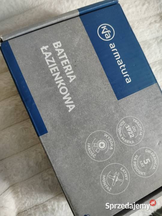 Bateria umywalkowa KfA firma handlowa z 1922 Wykończenie