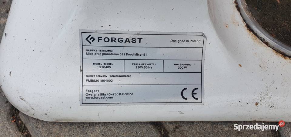 Robot forgast Pakość