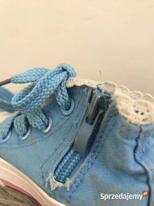 Trampki 21 niebieskie Lubartów sprzedam