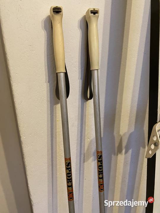 Narty biegowe Germina 2 pary kijki jedne mazowieckie Warszawa