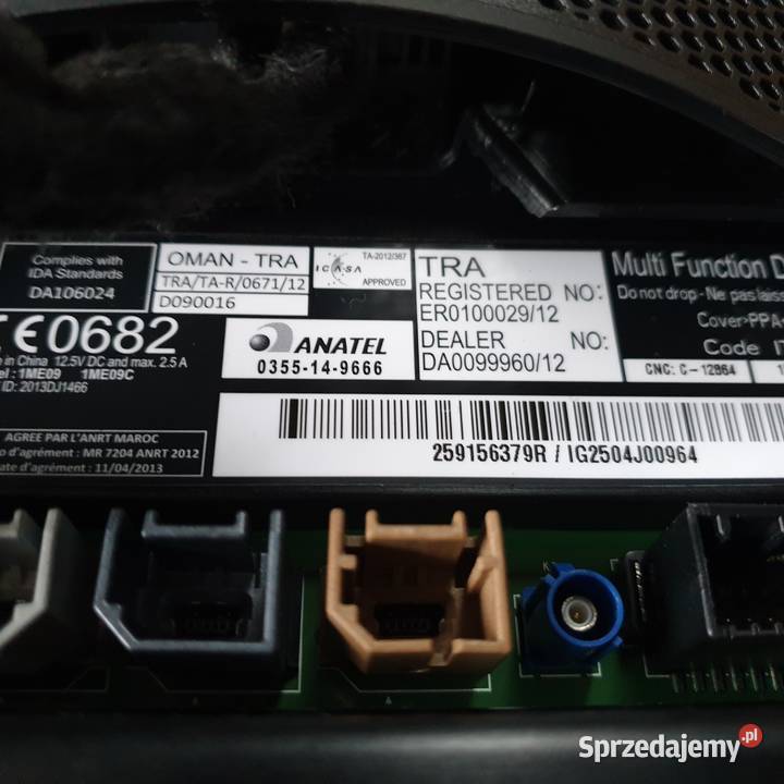 RENAULT ZOE PANEL KLIMATYZACJI WYSWIETLACZ Łochowice sprzedam