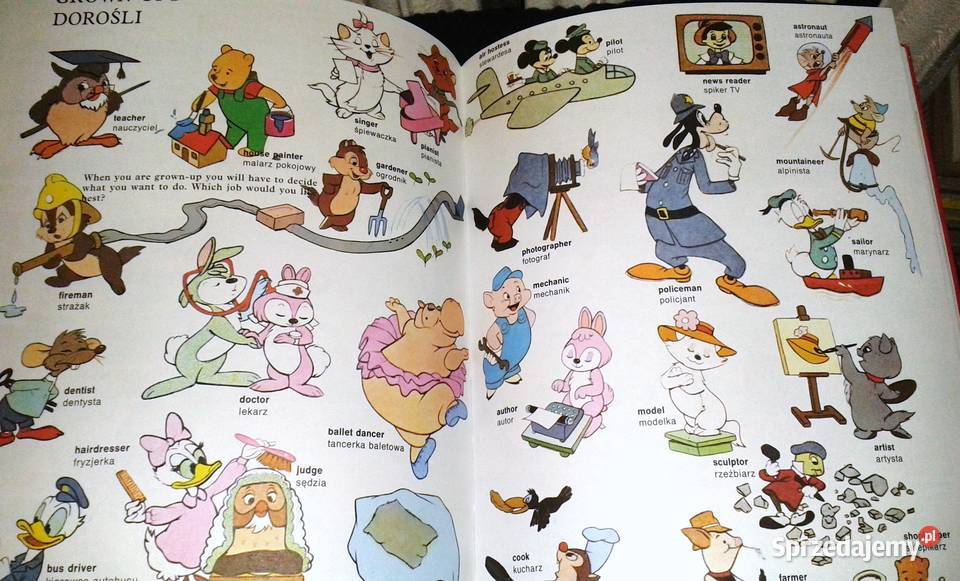 Wielki ilustrowany słownik angielskopolski Walt twarda Chełm sprzedam
