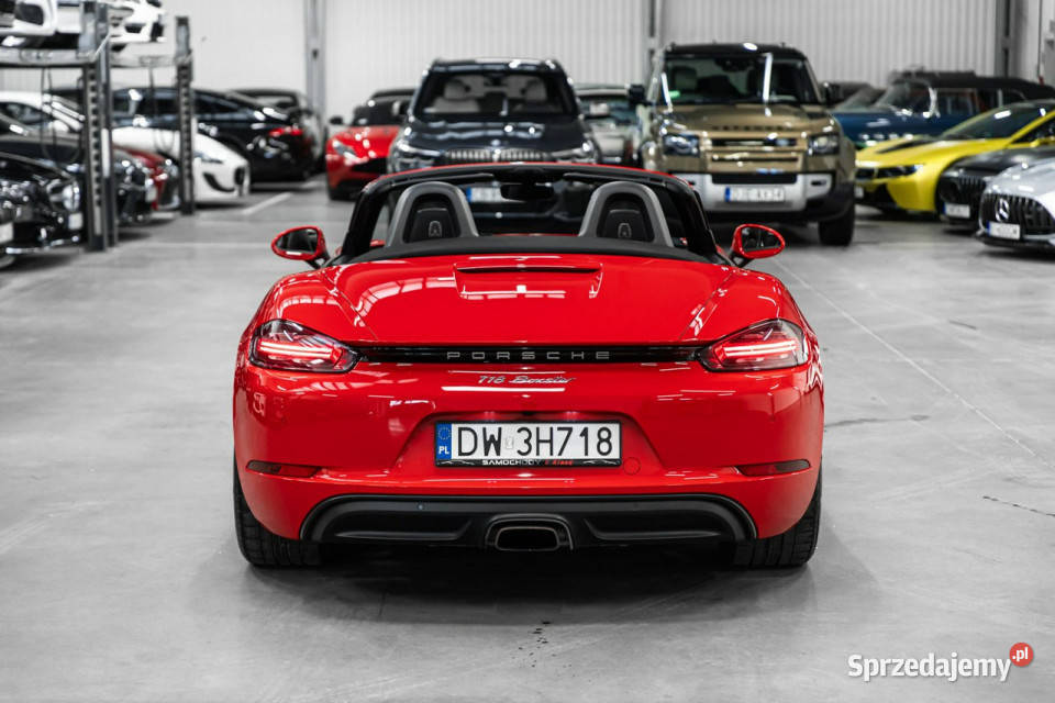 Porsche 718 Boxster 300 PDK Guards Red Węgrzce