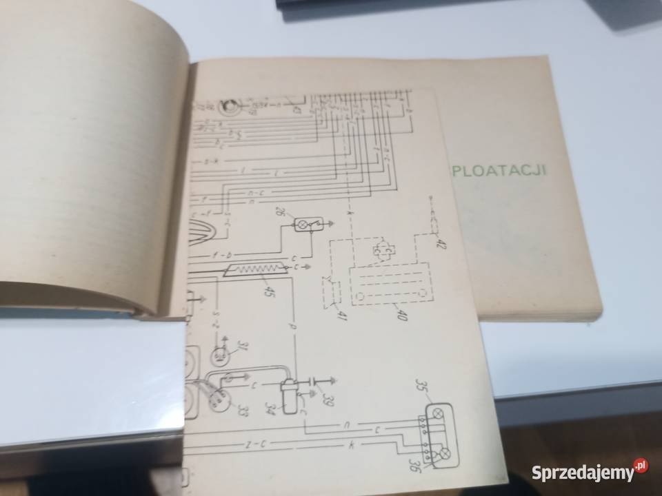 Instrukcja obsługi Polski Fiat 126 mazowieckie Kozłów Biskupi