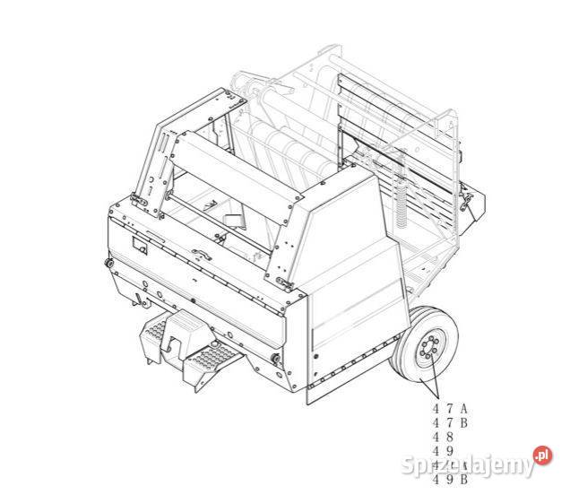 Holland 658 prasa katalog części motoryzacja, transport Kielce