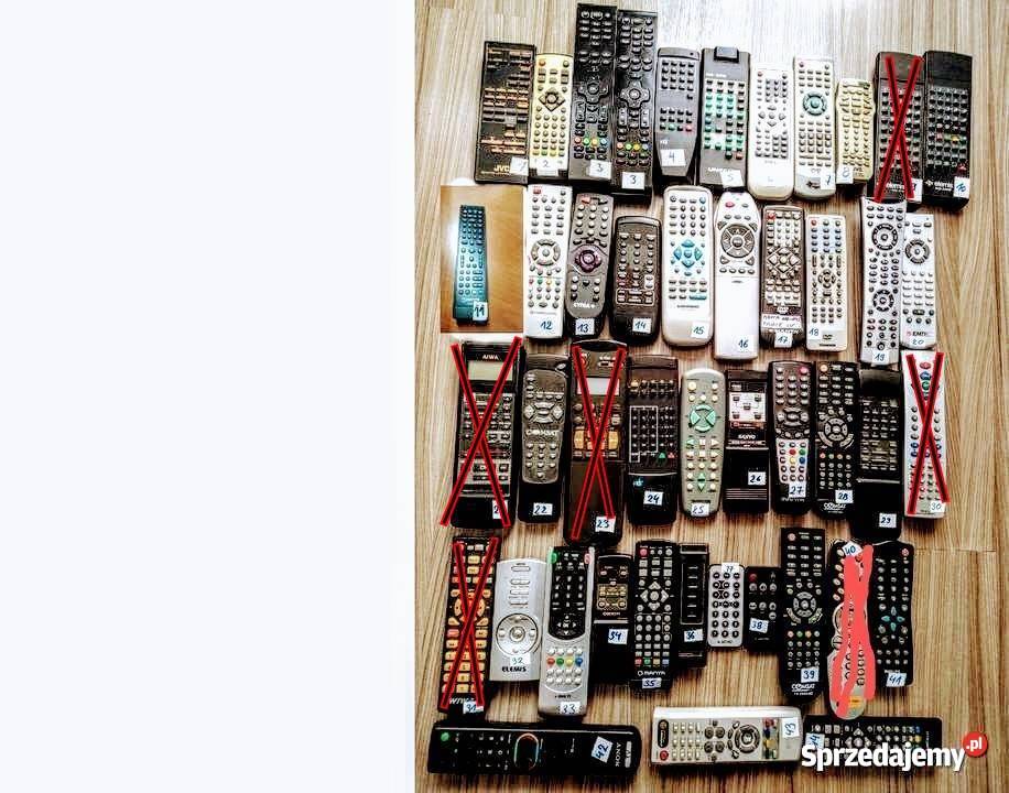 Różne piloty do RTV i SAT kujawsko-pomorskie Bydgoszcz