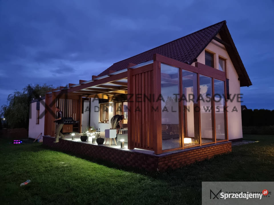 Zadaszenie tarasu nowoczesne