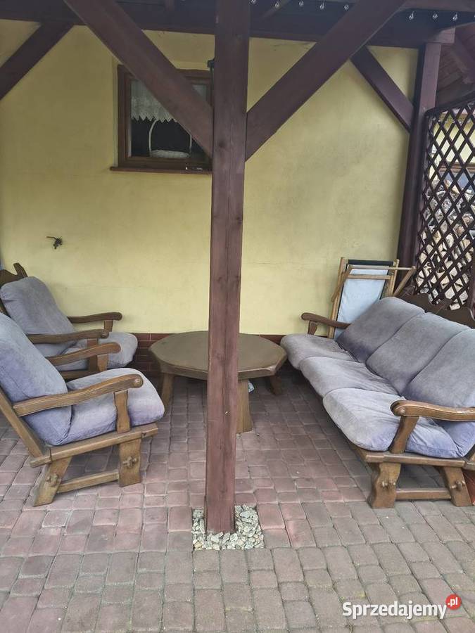 Meble dębowe komplet wypoczynkowy małopolskie Klucze