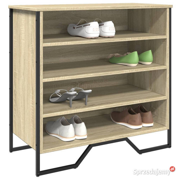 Szafka na buty dąb sonoma 80x38x78 materiał Warszawa
