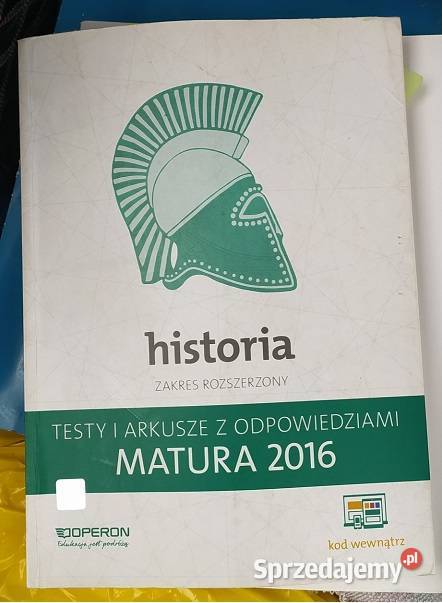 HISTORIA MATURA 2016 TESTY I ARKUSZE Z