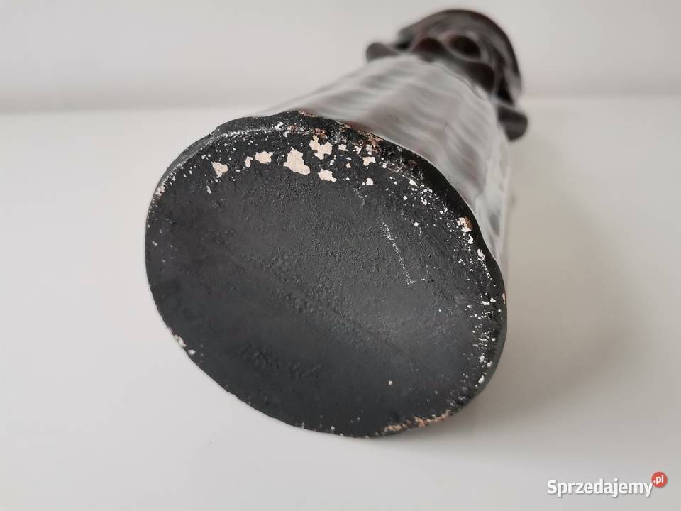 Stara figurka wazon Kobieta z Koszem ceramika śląskie Katowice sprzedam