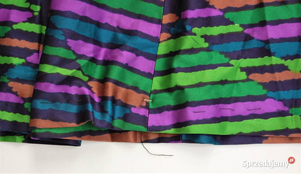 Spódnica vintage jersey Deha of Sweden 70 Długość Maxi