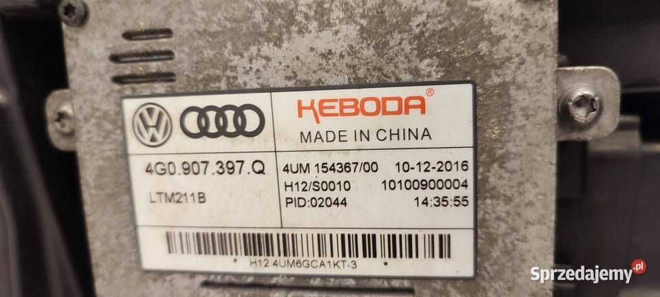 AUDI Q3 8U LAMPA LEWY PRZÓD ANGLIK RHD