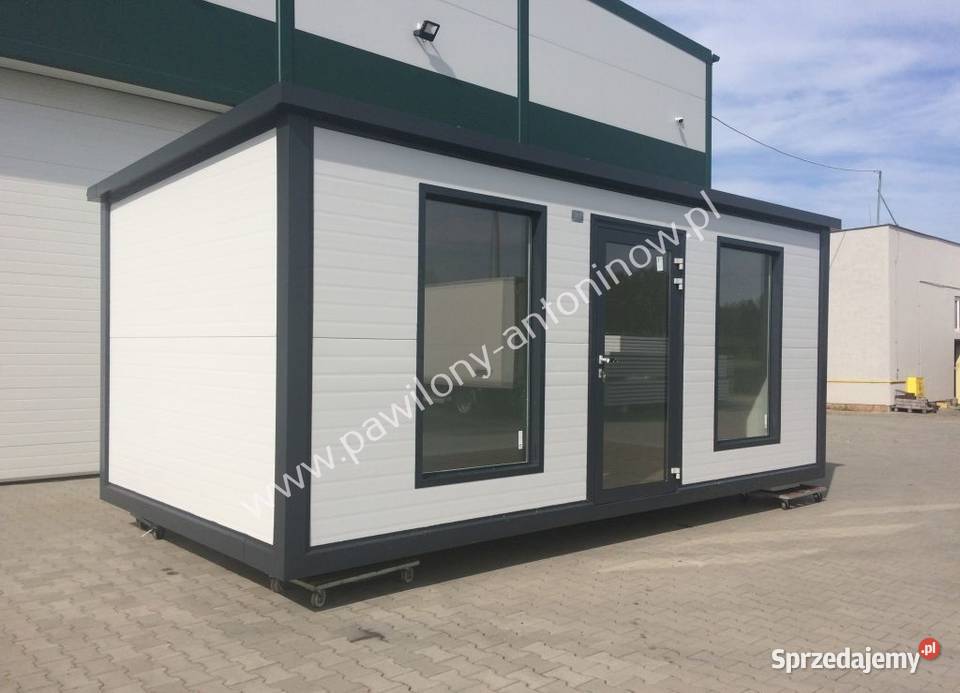 NOWY PAWILON BIUROWY KONTENER USŁUGOWY HANDLOWY śląskie