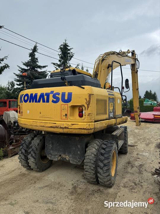 Komatsu pw140 podkarpackie