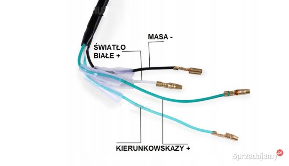 Owiewka motocyklowa szyba z kierunkowskazami Sosnowiec