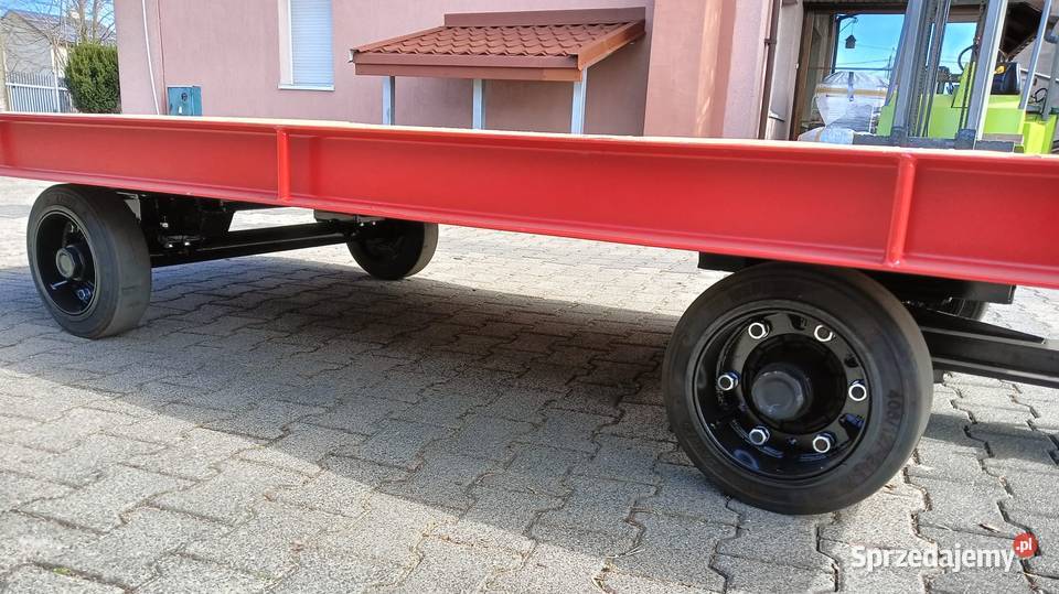 Przyczepa transportowa zakładowa wewnętrzna Poznań