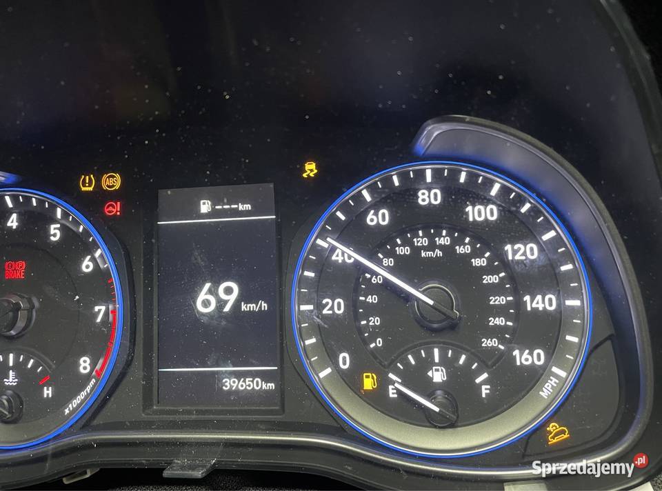 Konwersja licznika Hyundai Kona USA na EU MPHKMH Kraków