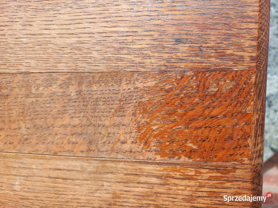 Kwietnik dębowy drewniany Stojak na kwiatek zachodniopomorskie Gawroniec