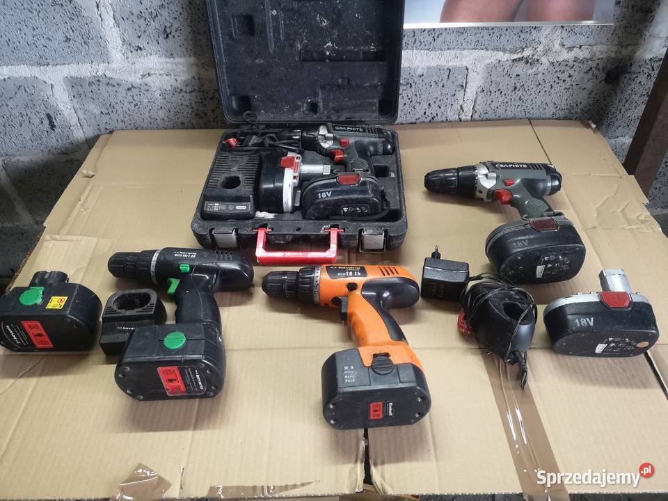 Wkrętarki Graphite 2 Bavaria 2 Wyrzynarka Bosch małopolskie Skomielna Biała