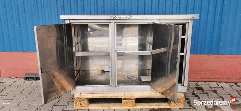 Stół roboczy z szafką 135x65x85 sprzedam