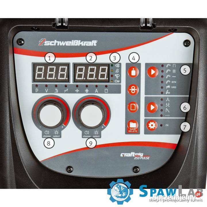 Schweisskraft CRAFTMIG 253 Pulse wielkopolskie