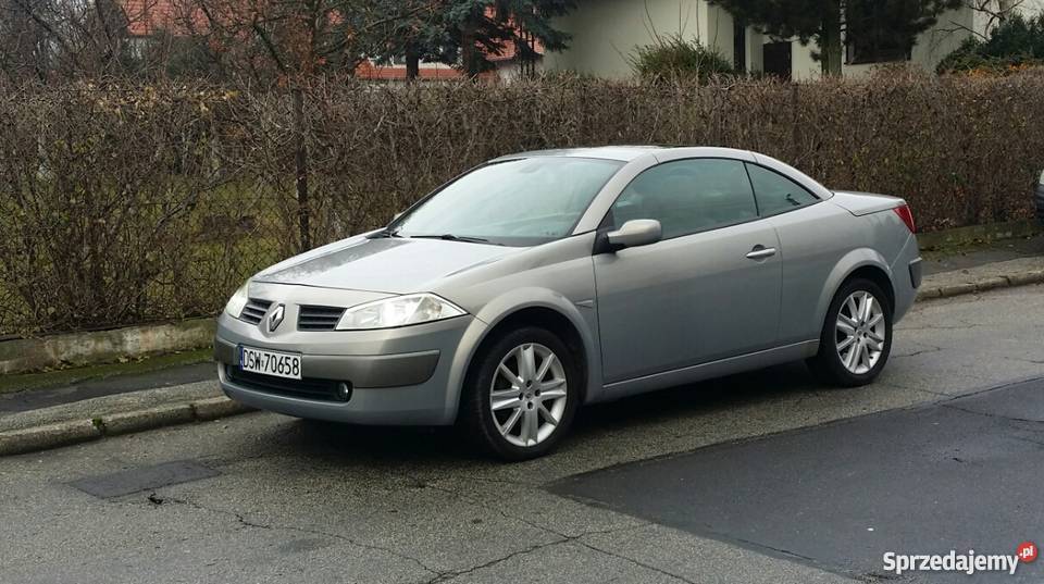 Renault megane 2 cabrio 16 2/3 Świdnica sprzedam