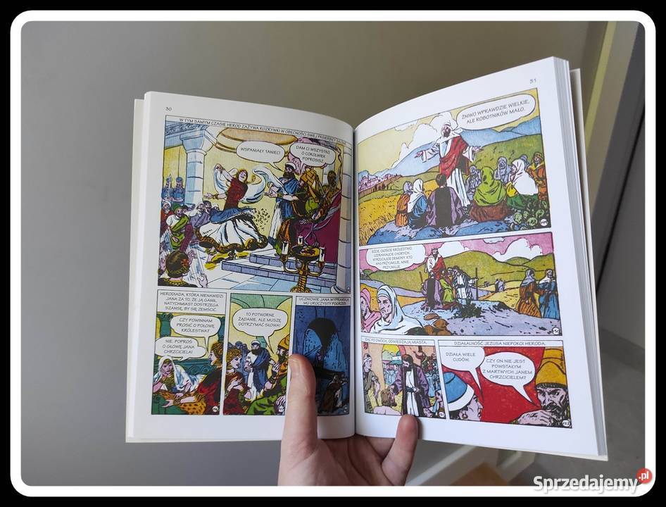 Żywot Pana Jezusa Wyd KRK w formie komiksu Kultura i Rozrywka mazowieckie Płock