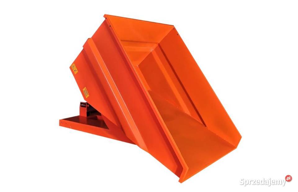 Kontener samowyładowczy 05m3 blacha 2mm koleba