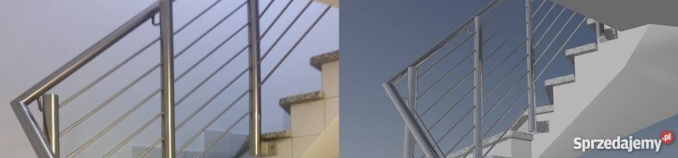 Balustrady ze stali nierdzewnej
