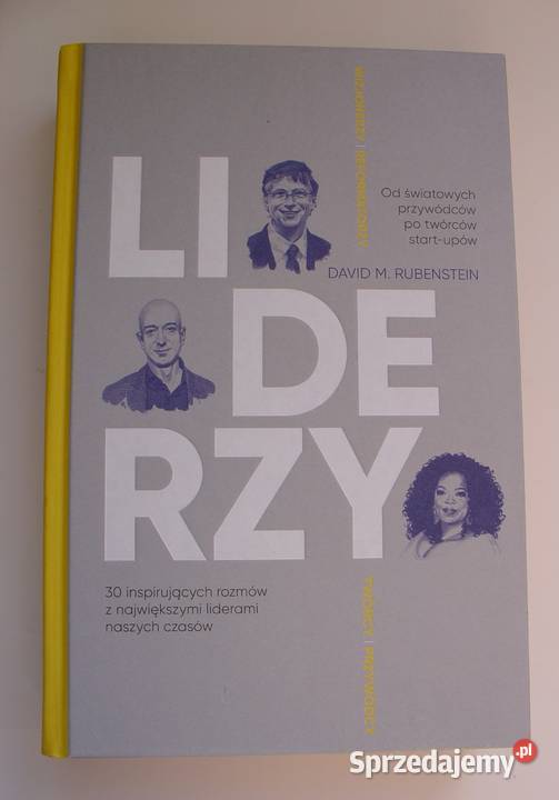 Liderzy David M Rubenstein 2021 Rok wydania 2021 Łódź