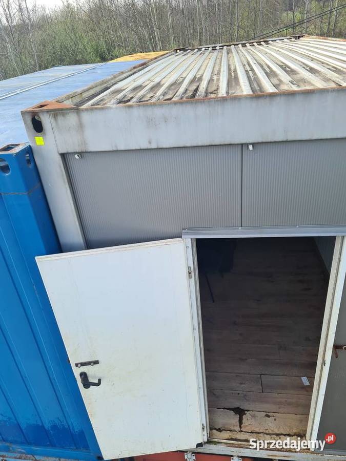 Kontener biurowy magazynowy budowlany 6 metrów Słupno