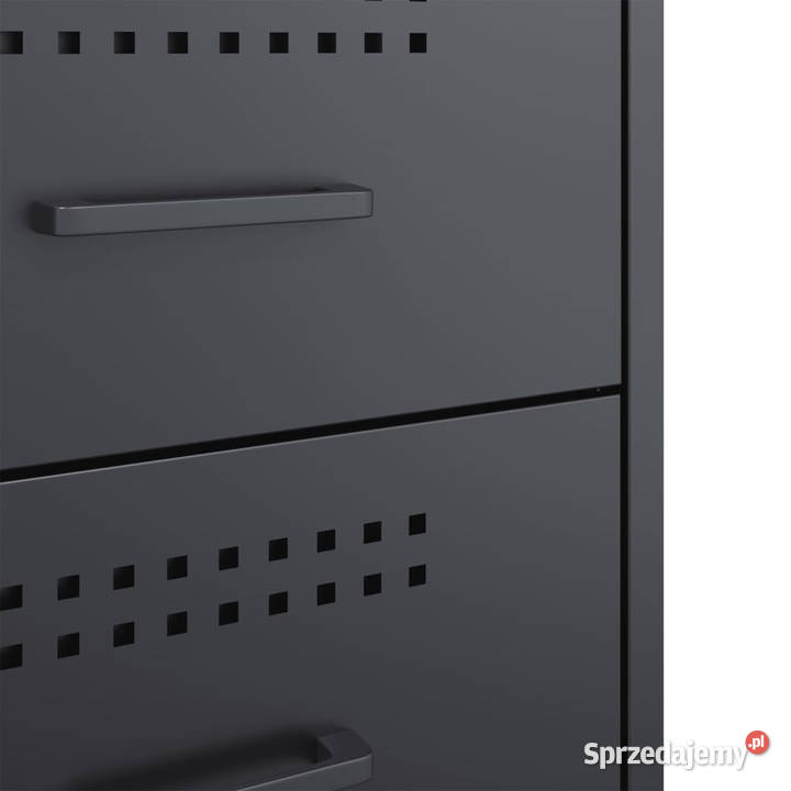 Szafka nocna antracytowa 36x39x505 stal WM842926 Warszawa