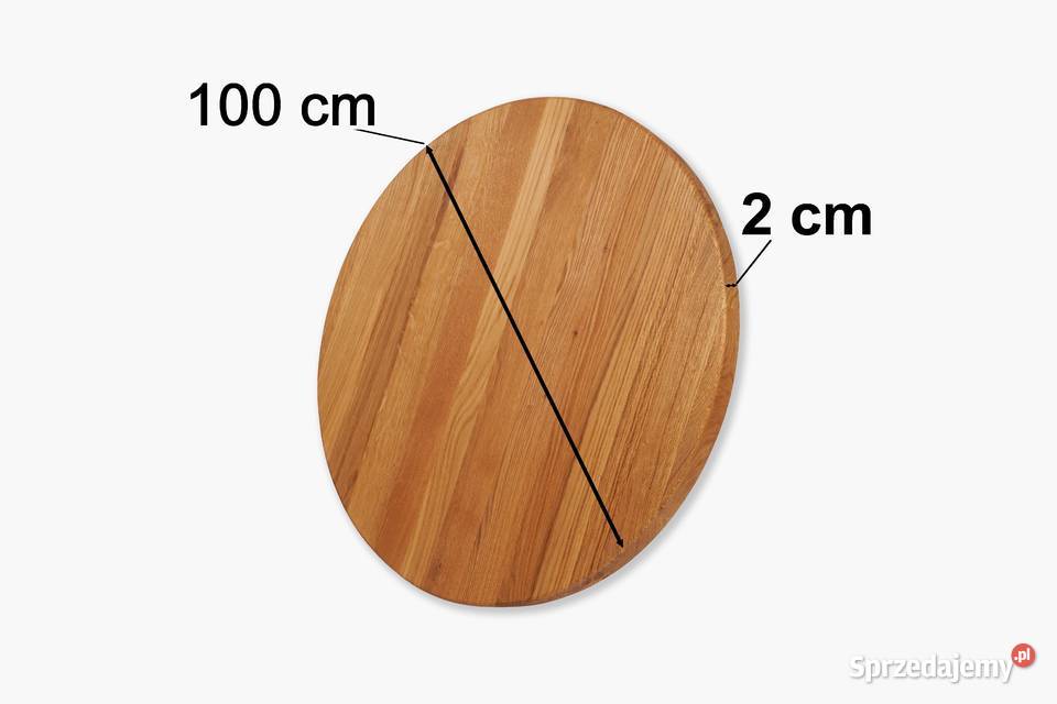 blat dębowy na ławę 100