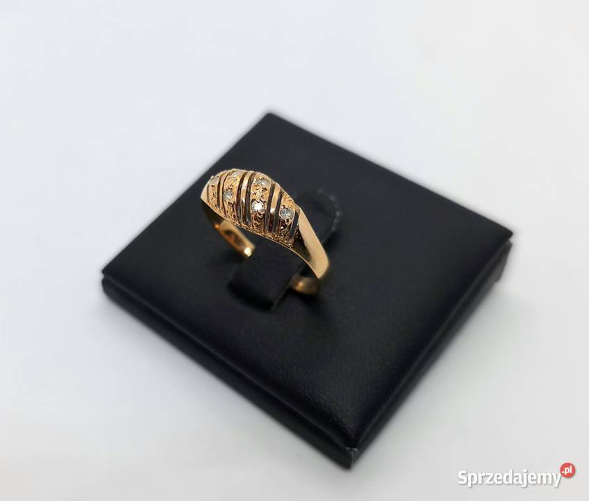 Złoty pierścionek próby 585 215g Rozmiar 18 Elbląg