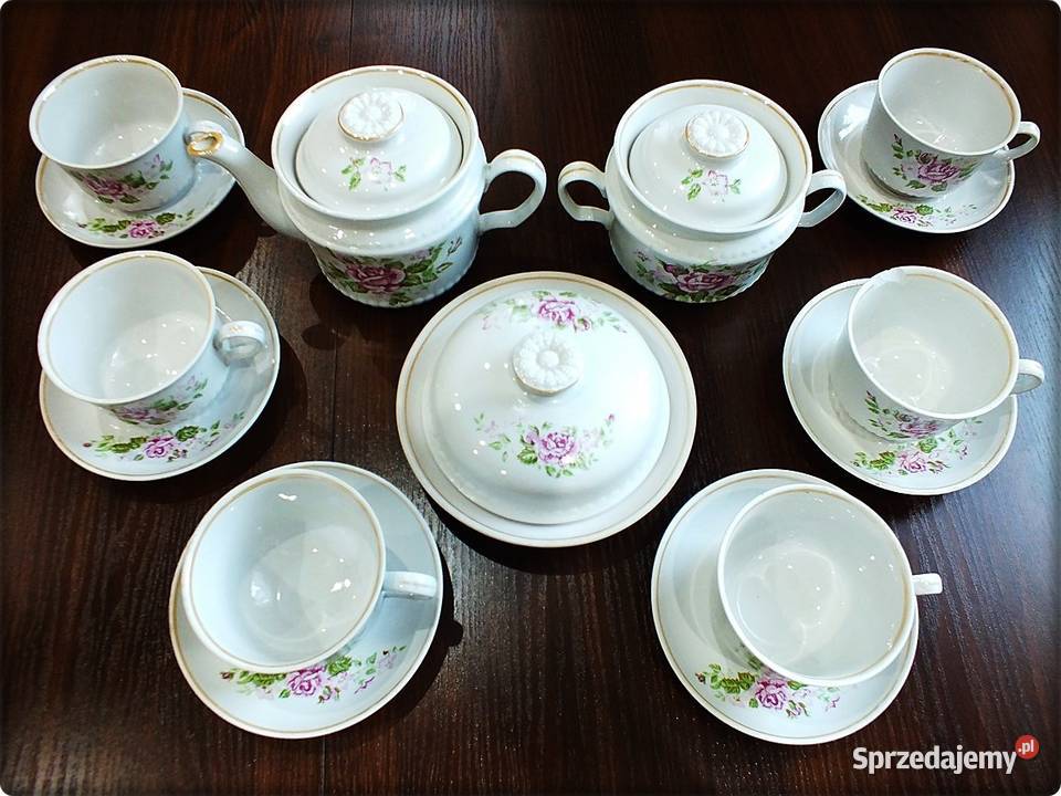 Serwis Porcelany Zestaw TARNOPOL ZSRR lata 70 Żary
