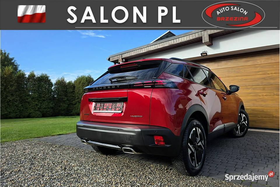 Peugeot 2008 serwis ASO automat FV23 II 2019 Rydułtowy