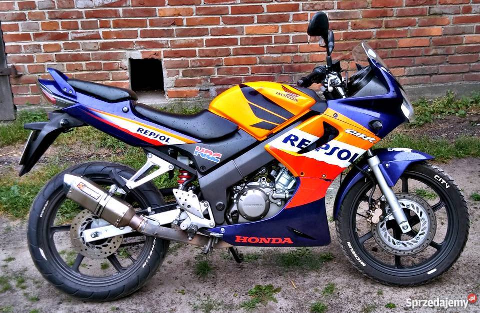 Honda CBR 125 uszkodzona kupiony w Polsce łódzkie Mierzyce