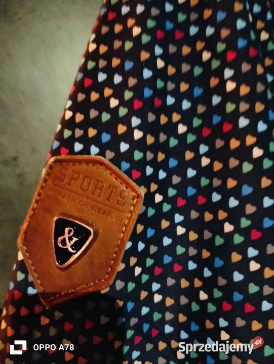 używana wielokolorowa Kurtka dziewczęca wiosenno Rozmiar 158 sprzedam