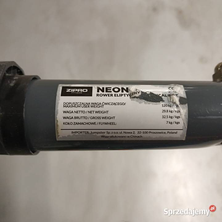 trenażer eliptyczny rower treningowy ZIPRO NEON