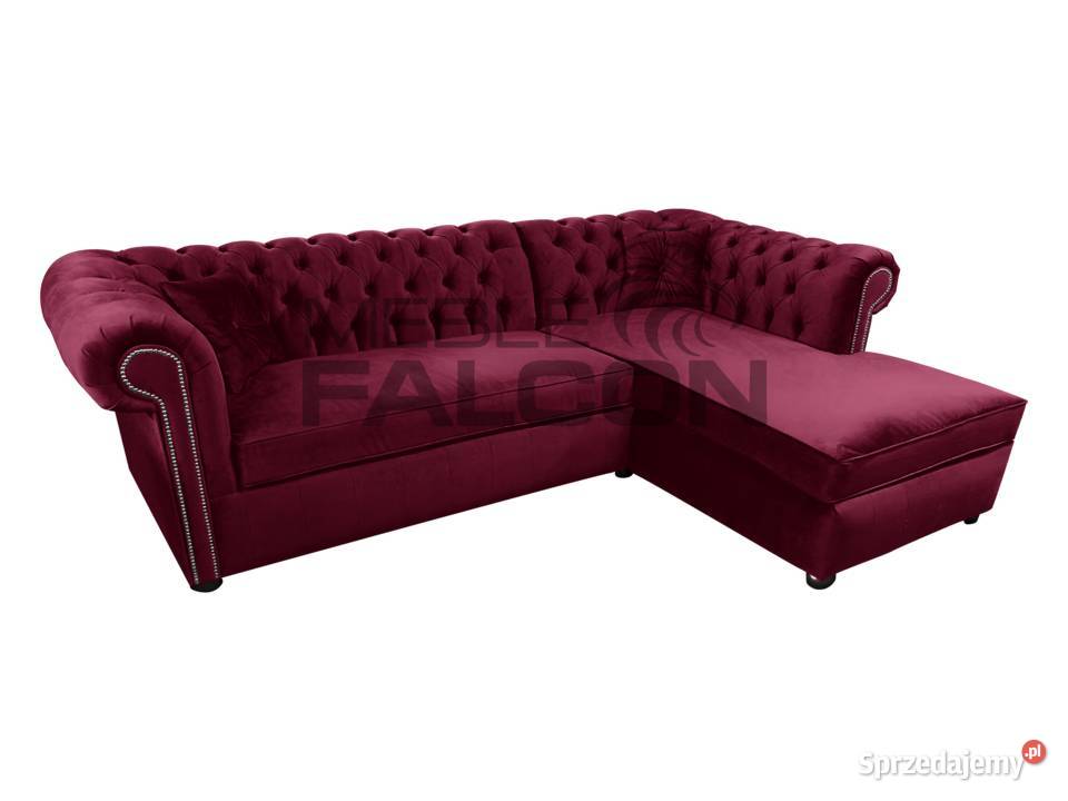 Pikowany narożnik Chesterfield Focus PRODUCENT Warszawa