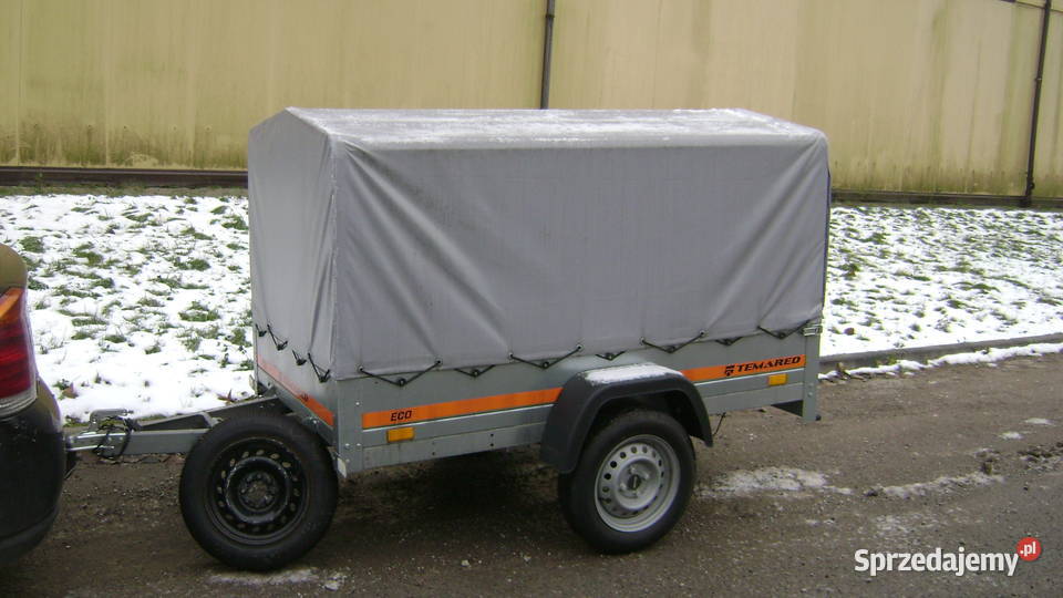 Przyczepka przyczepa zarejestrowana z plandeka 500kg Radomsko