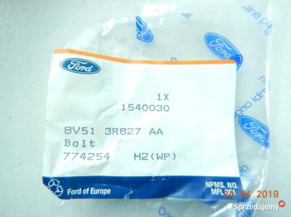 ŚRUBA KOLUMNY KIEROWNICZEJ FORD FIESTA 0812