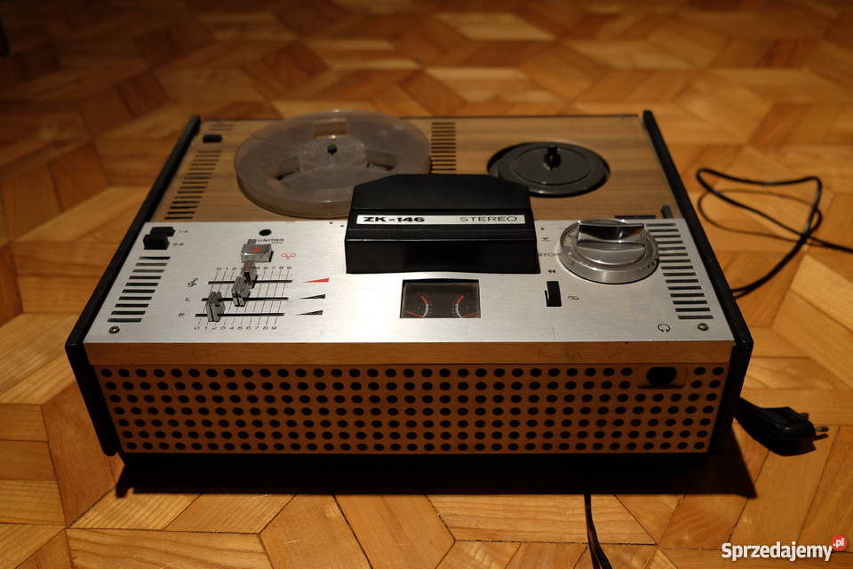 Magnetofon szpulowy Unitra ZK146 Kraków