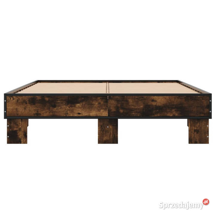 Rama łóżka przydymiony dąb 120x200 WM845864 30cm