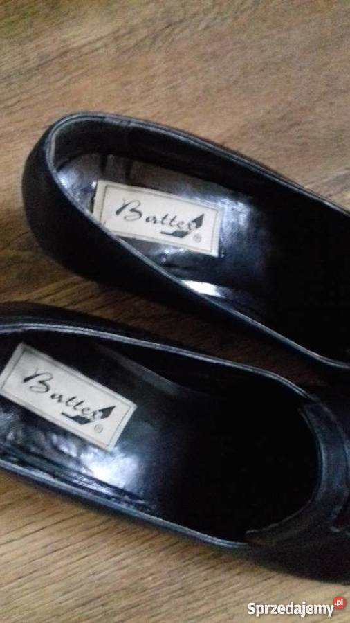 Buty czarne rozmiar 36 warmińsko-mazurskie