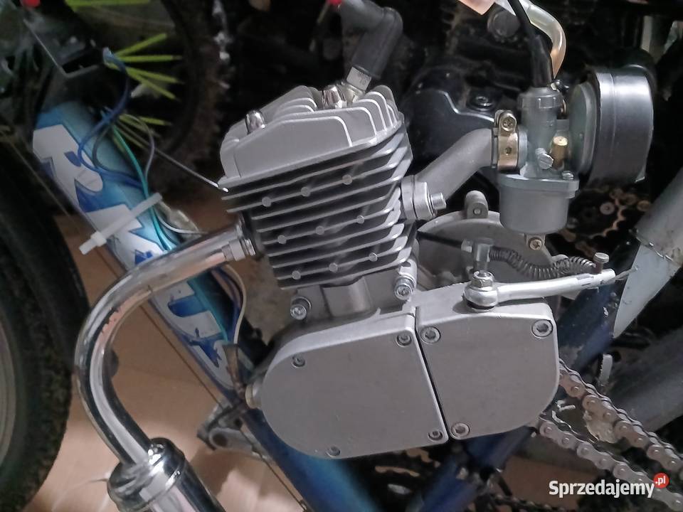 Rower spalinowy 80cc Doinwestowany dorzucam nowe sprzedam